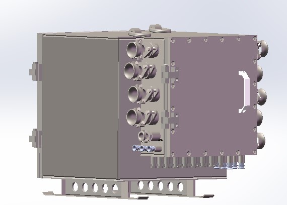 Electro hydraulic control box